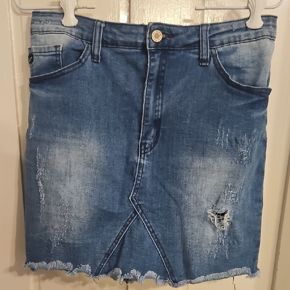 KanCan Denim Skirt - Picture 3 of 5